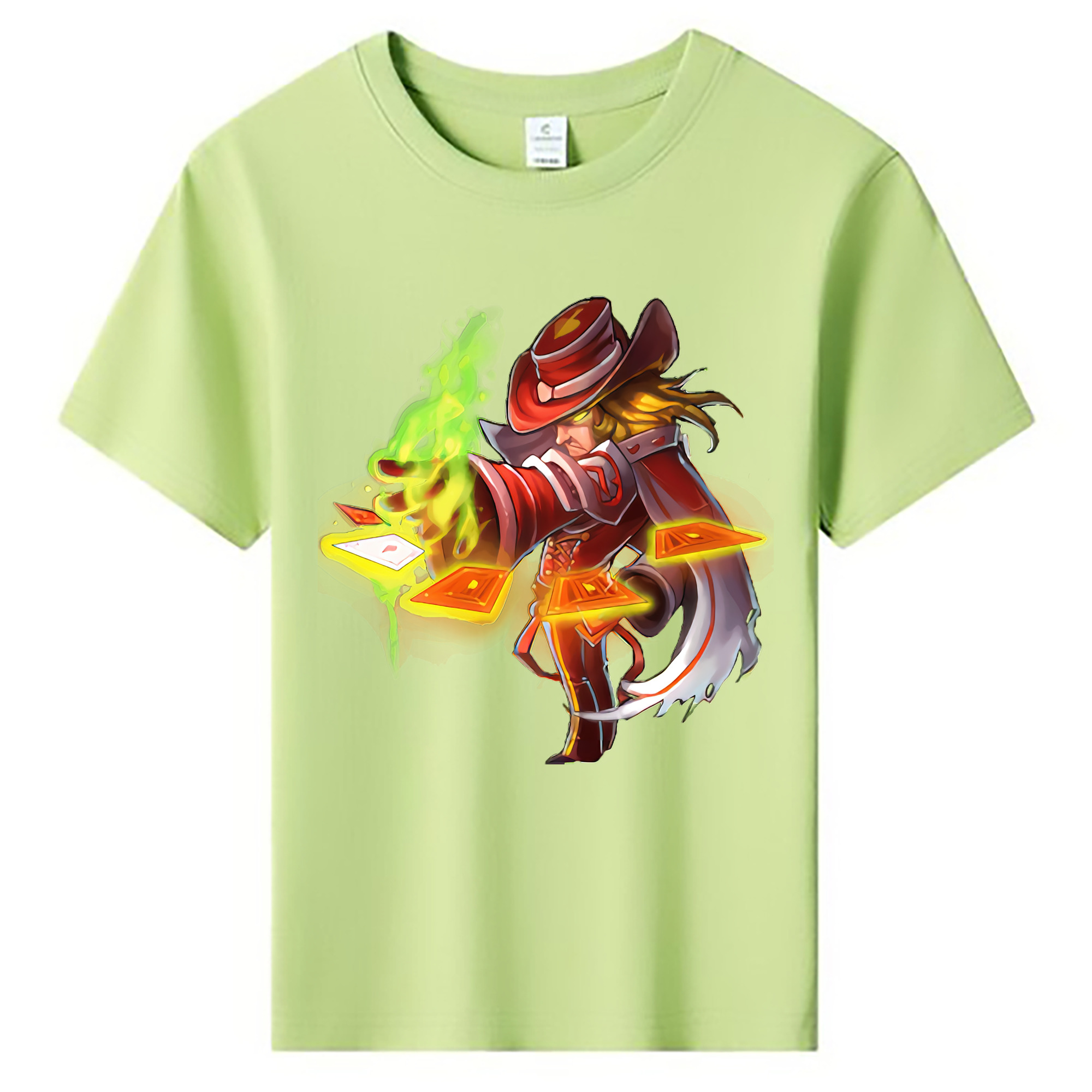 （画像用） リーグ・オブ・レジェンド League of Legends LOL 綿100％キッズTシャツ（フロントプリント）